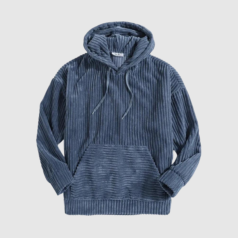 John - Men's Ribbed Corduroy Hoodie
