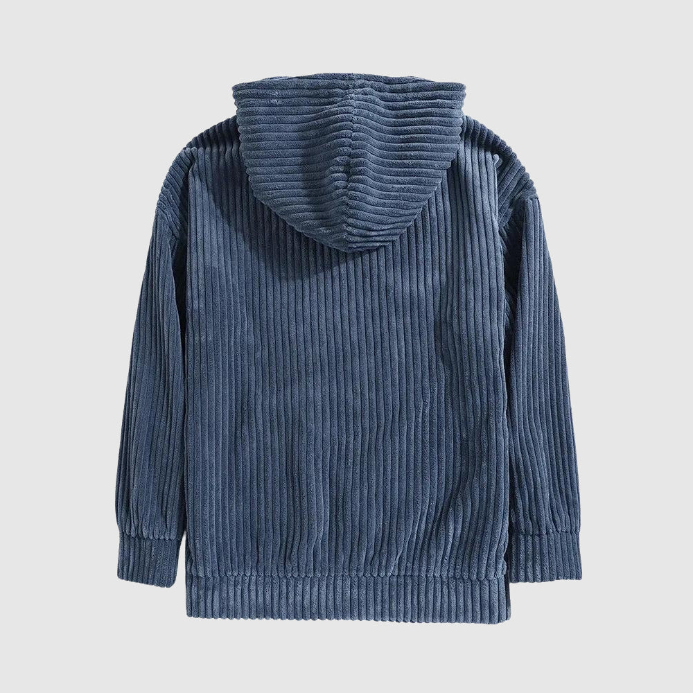 John - Men's Ribbed Corduroy Hoodie