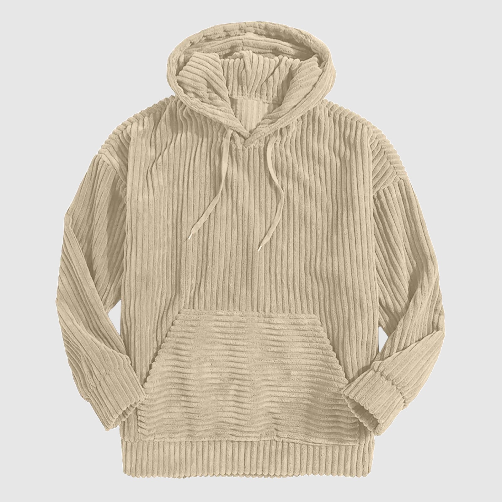 John - Men's Ribbed Corduroy Hoodie
