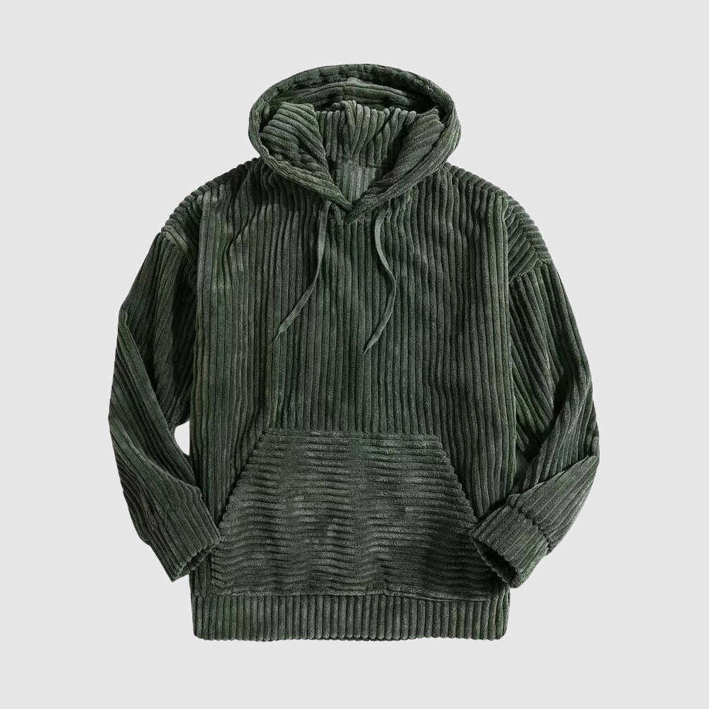 John - Men's Ribbed Corduroy Hoodie