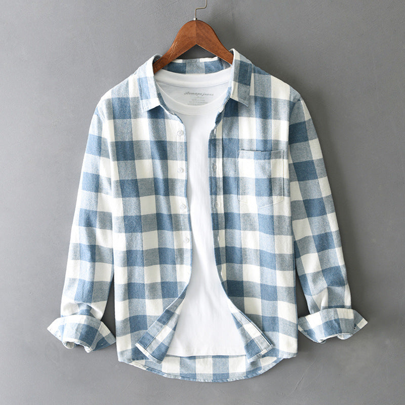 Joseph - Men's Plaid Button-Front Shirt