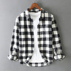 Joseph - Men's Plaid Button-Front Shirt