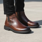 Justine - Men's Side-Zip Chelsea Boots