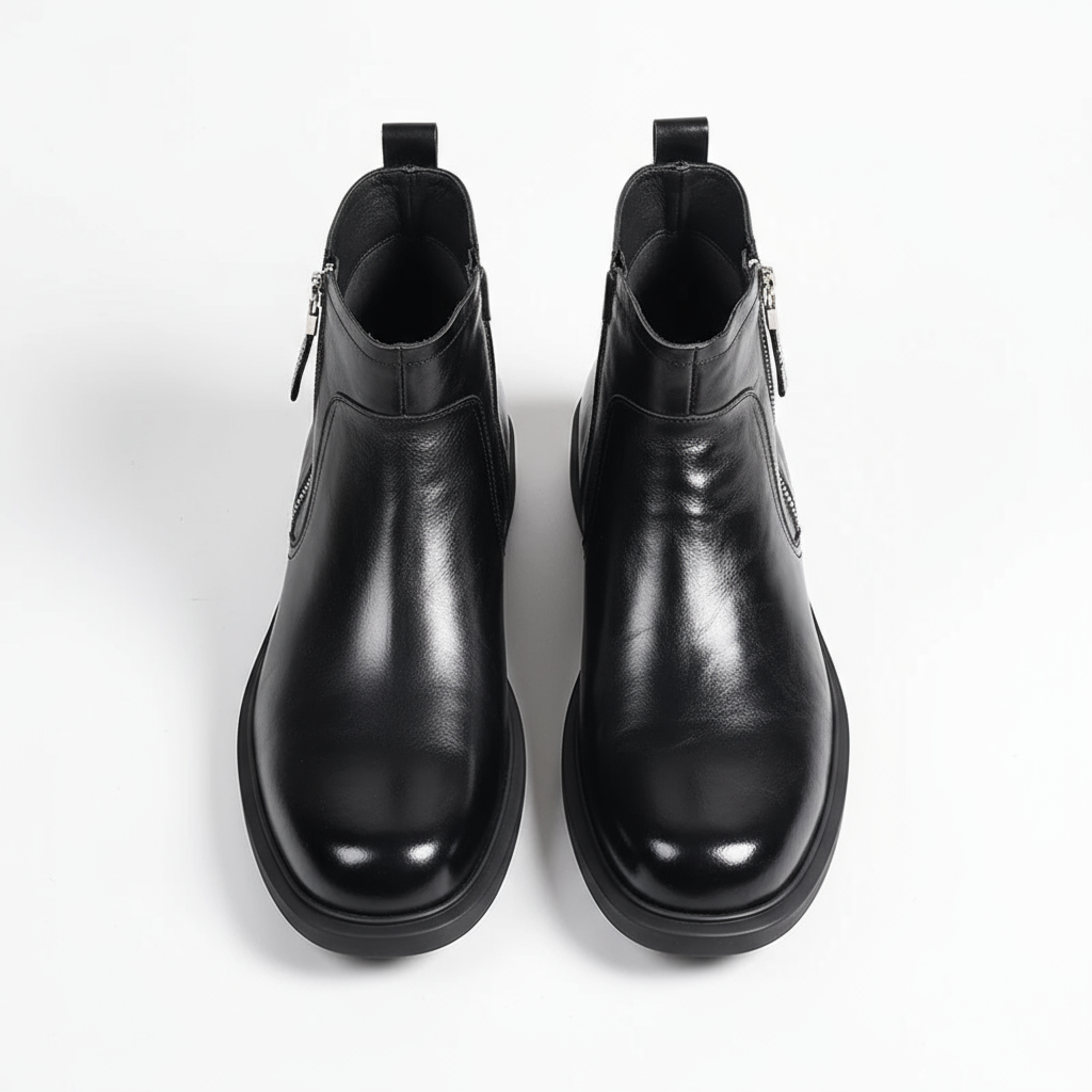 Justine - Men's Side-Zip Chelsea Boots