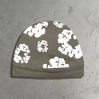 Lenox - Unisex Popcorn-Print Double-Layer Pullover Beanie
