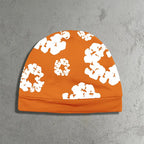 Lenox - Unisex Popcorn-Print Double-Layer Pullover Beanie