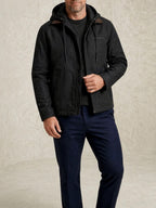 Liam - Men's Zip-Front Jacket with Drawstring Hood 6