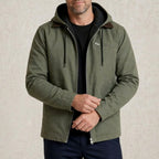 Liam - Men's Zip-Front Jacket with Drawstring Hood 7