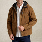Liam - Men's Zip-Front Jacket with Drawstring Hood 8