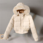 Lily - Women's Faux Fur Trimmed Winter Puffer Jacket 3