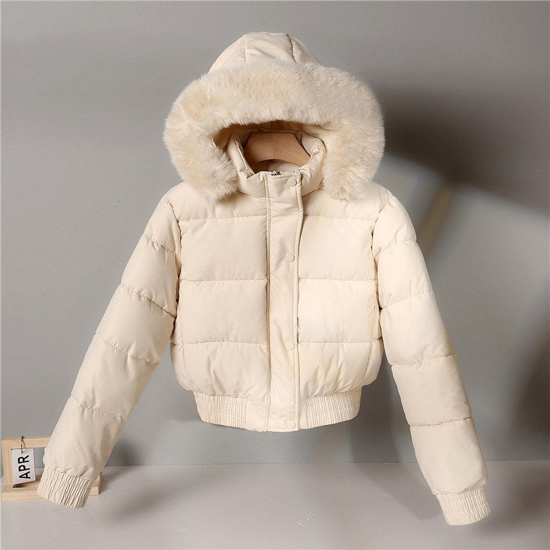 Lily - Women's Faux Fur Trimmed Winter Puffer Jacket 3