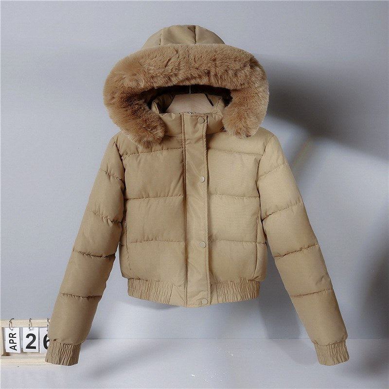 Lily - Women's Faux Fur Trimmed Winter Puffer Jacket 4