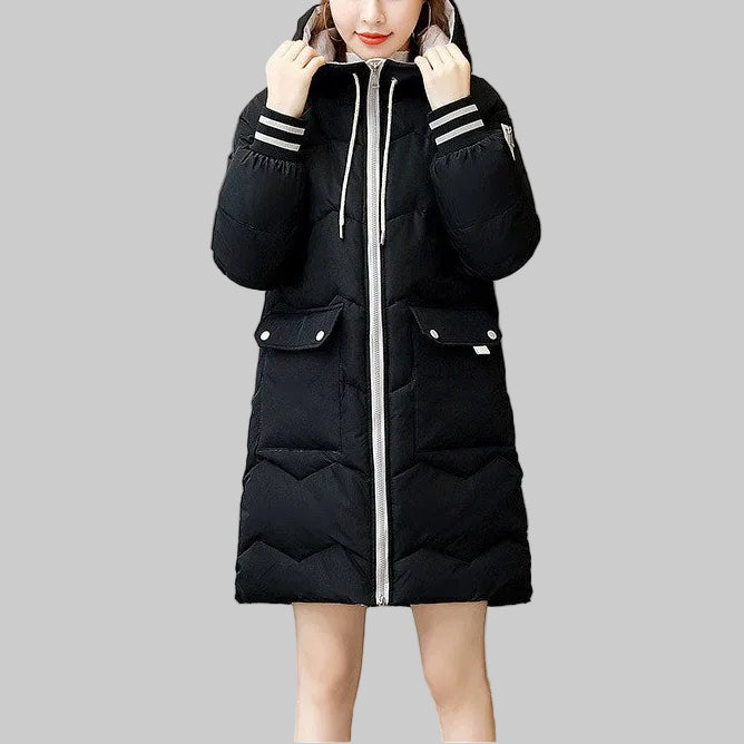 Liora - Women’s Hooded Quilted Puffer Jacket