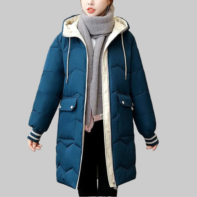 Liora - Women’s Hooded Quilted Puffer Jacket