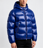 Logan – Men’s Glossy Hooded Puffer Jacket