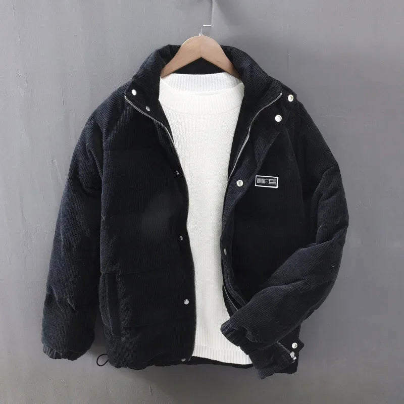 Marcus - Men's Corduroy Quilted Puffer Jacket