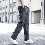 Marcus - Men's Multi-Pocket Cargo Pants with Tapered Leg
