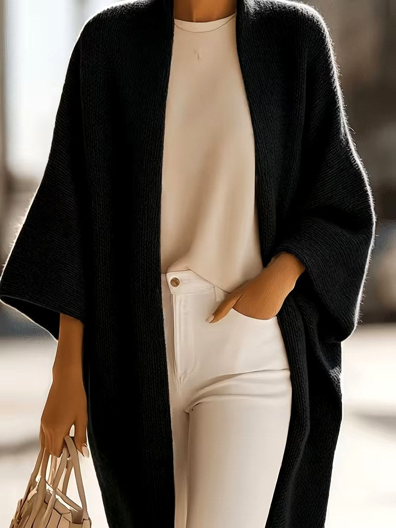 Mariah - Women’s Oversized Longline Knit Cardigan 3