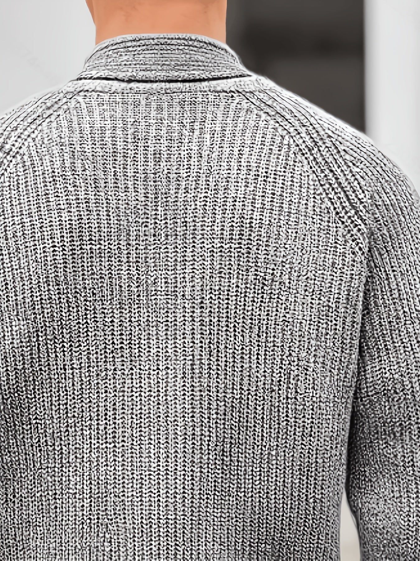 Mark - Men's Button-Front Ribbed Knit Cardigan