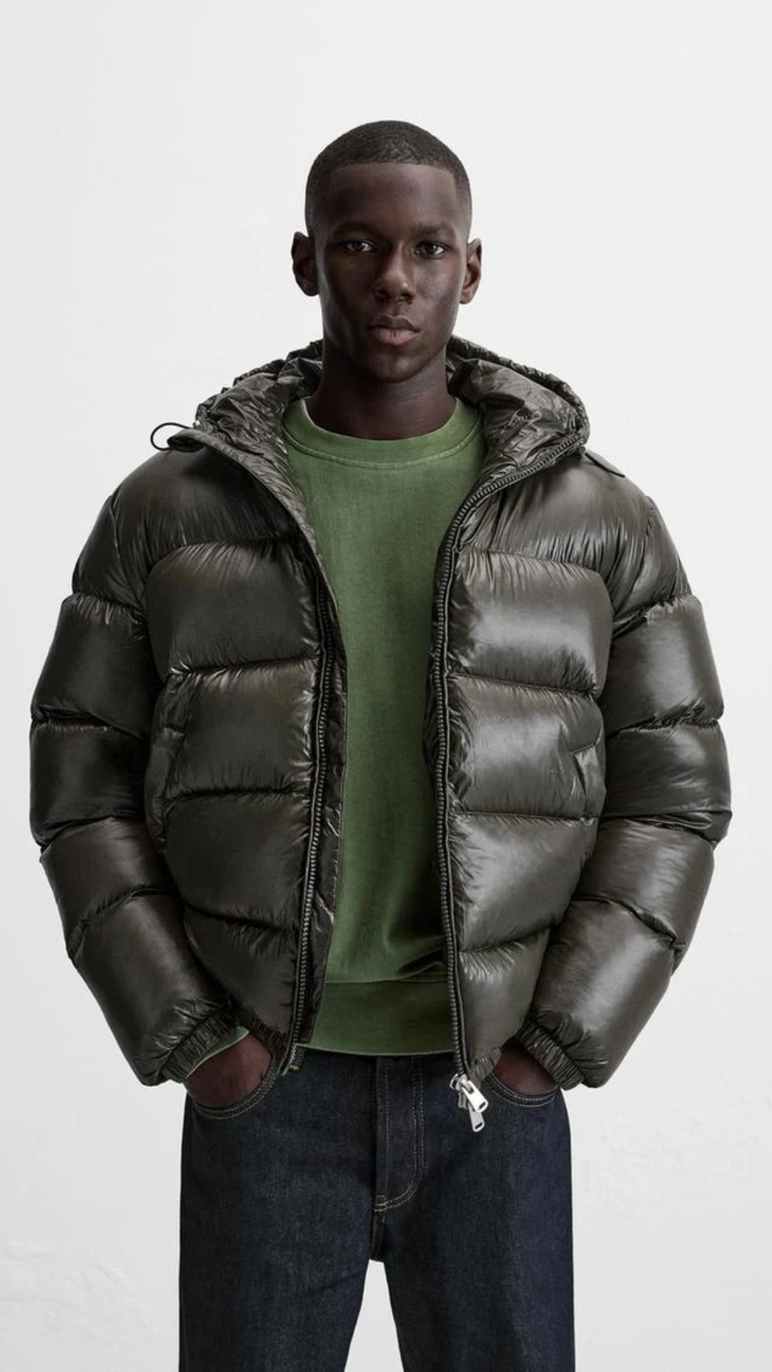 Matheo - Men's Hooded Quilted Puffer Jacket