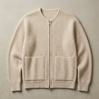Matthias - Men's Ribbed Zip Cardigan