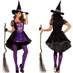 Mira - Women's Spooky Witch Halloween Costume with Hat 3