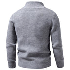 Nicolas - Men's Textured Knit Full-Zip Cardigan 9
