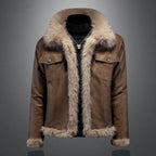 Nikolai - Men’s Faux Fur Collar Winter Jacket 4