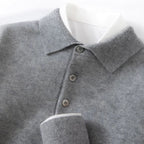 Orson - Men's Knit Polo with Button Placket