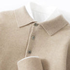 Orson - Men's Knit Polo with Button Placket