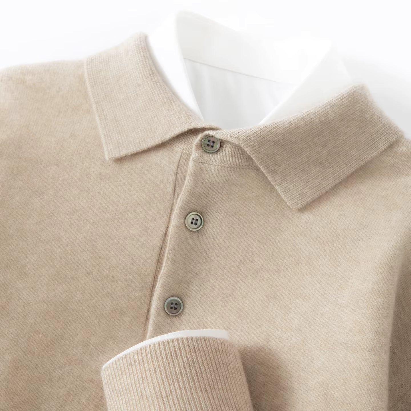 Orson - Men's Knit Polo with Button Placket