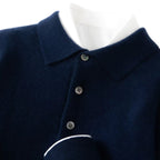 Orson - Men's Knit Polo with Button Placket