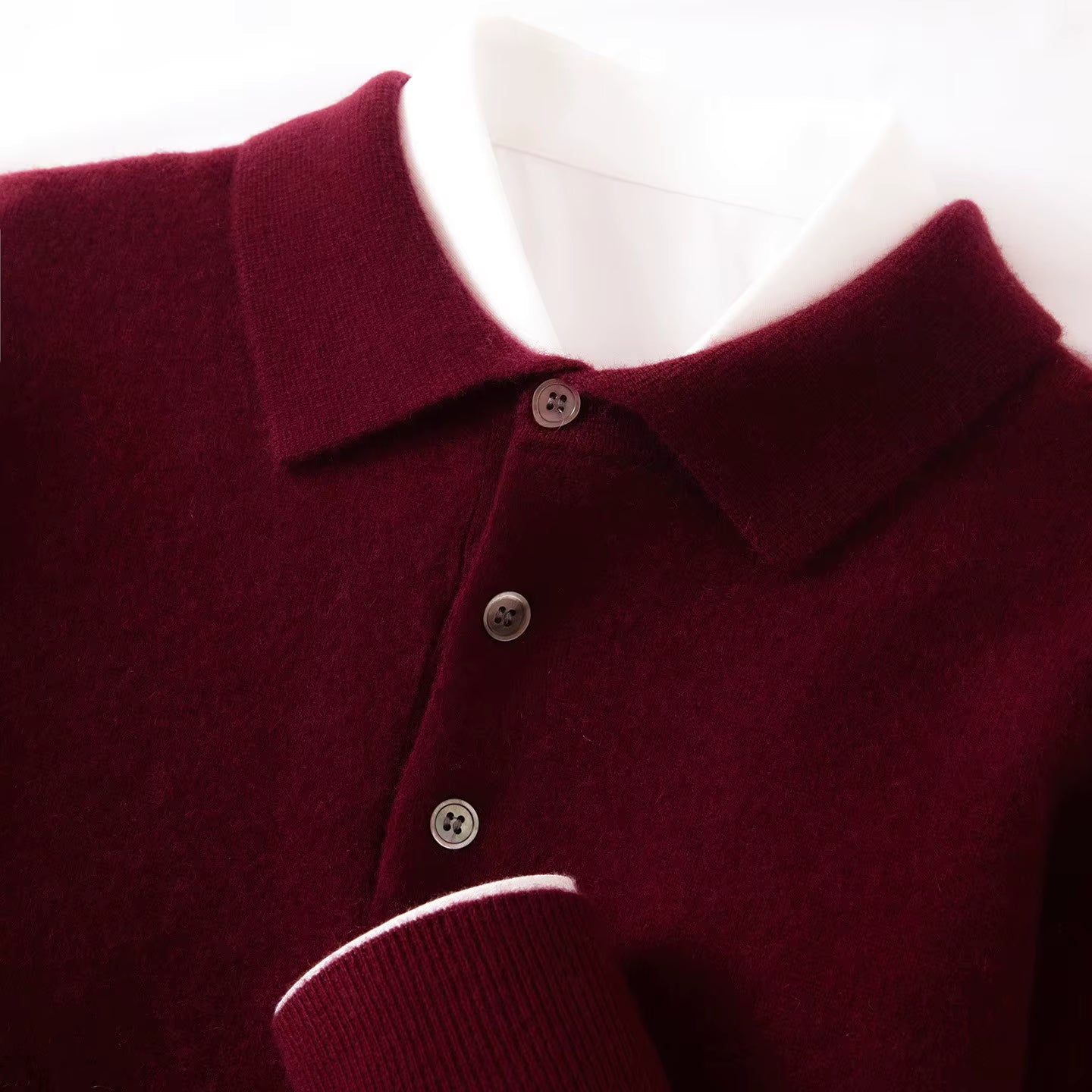 Orson - Men's Knit Polo with Button Placket