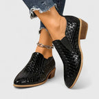 Piper - Women's Woven Ankle Boots