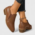 Piper - Women's Woven Ankle Boots