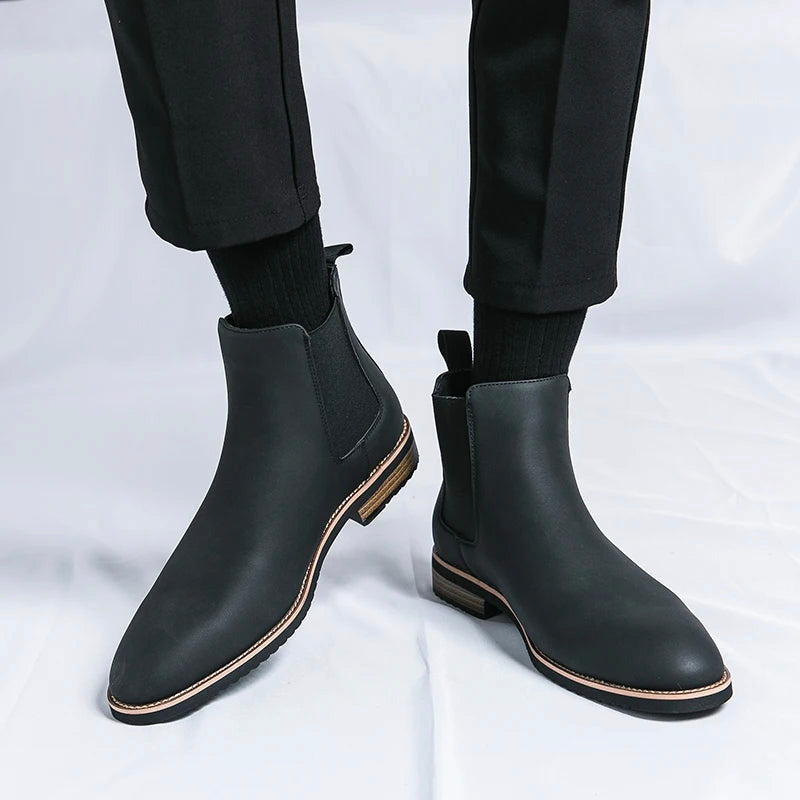 Ramon - Men's Chelsea Boots with Contrast Sole