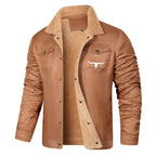 Reeves - Men's Sherpa Collar Snap Front Jacket 5