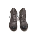 Rowan- Men's Side-Zip Leather Chelsea Boots