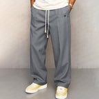 Rowan - Men's Wide-Leg Drawstring Trousers