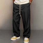 Rowan - Men's Wide-Leg Drawstring Trousers
