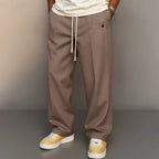 Rowan - Men's Wide-Leg Drawstring Trousers
