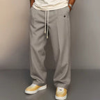 Rowan - Men's Wide-Leg Drawstring Trousers
