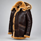 Sebastian - Men's Fur Trim Toggle Coat 4