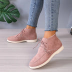 Tilda - Women's Lace-Up Suede Ankle Boots
