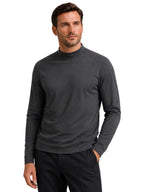 Weston - Men's Raglan Sleeve Mock Neck Shirt 11
