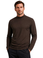 Weston - Men's Raglan Sleeve Mock Neck Shirt 9