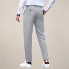 Wyatt - Men's Pleated Tapered Tailored Trousers