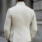 Zayden - Men's Textured Button-Front Cardigan